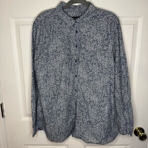 Banana Republic Classic Fit Floral Shirt Mens Size XL GUC